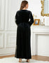 Seasonal Chic: Winter Abaya Set from Turkey, a Modest and Elegant Muslim Dress
