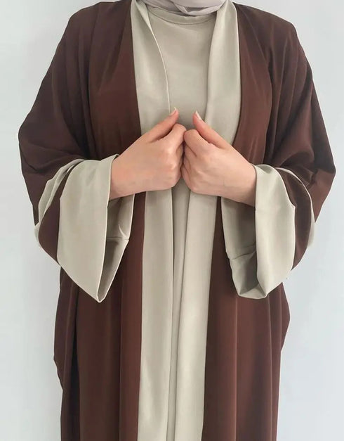 Ramadan Chic: Muslim Kimono Abaya Set from Turkey