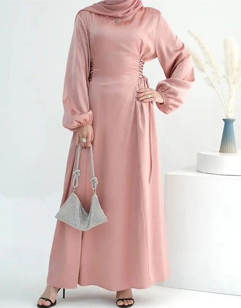 Effortless Elegance: Abaya with Detachable Sash