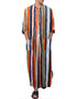 Embrace Arabian Nights: Flowing Striped Robes for the Modern Sheik