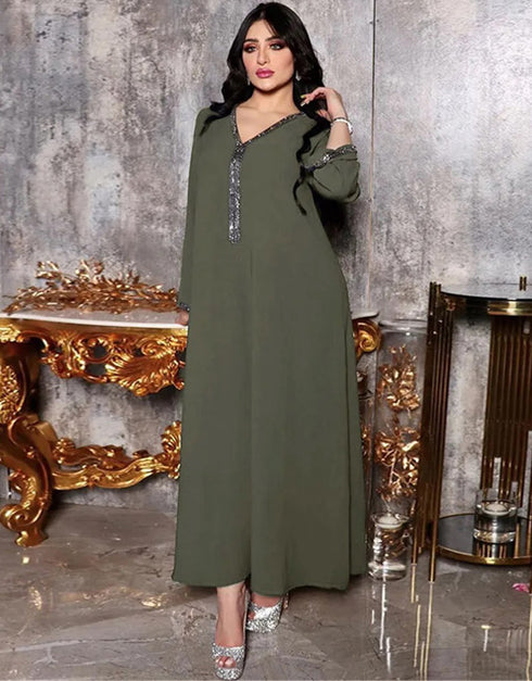 Celebrate in Dazzling Style: Traditional Festival Dress with a Touch of Sparkle