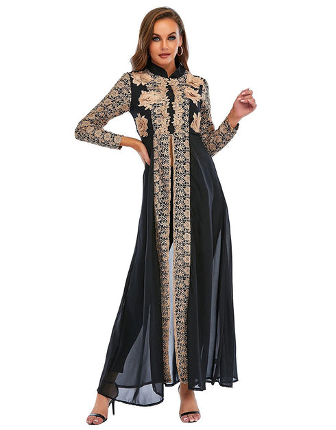 Modern Modesty: Two-Piece Abaya Set