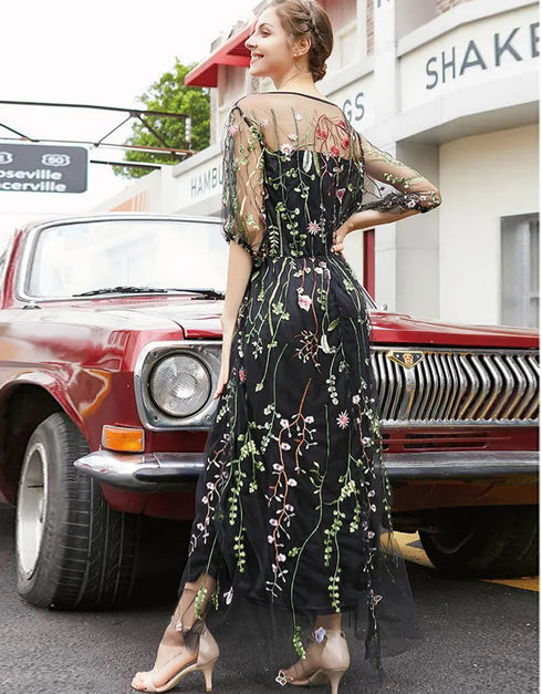 Flowy Floral Dress: Effortless Elegance