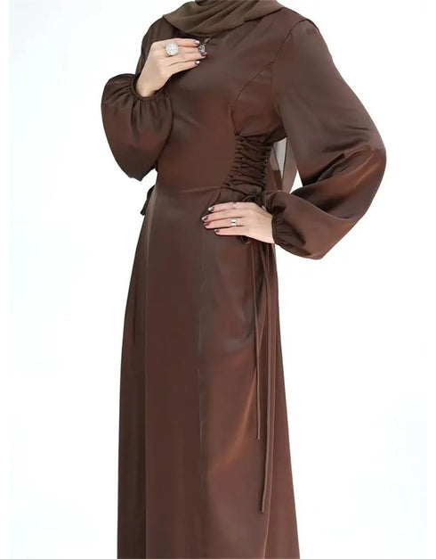Effortless Elegance: Abaya with Detachable Sash