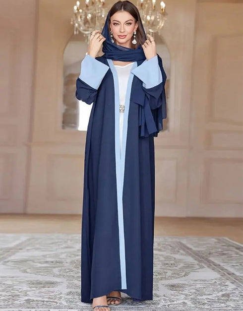 Playful Touches: Patchwork Abaya for Casual Comfort