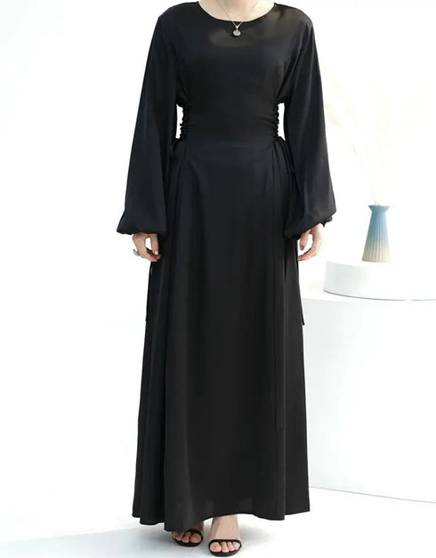 Effortless Elegance: Abaya with Detachable Sash