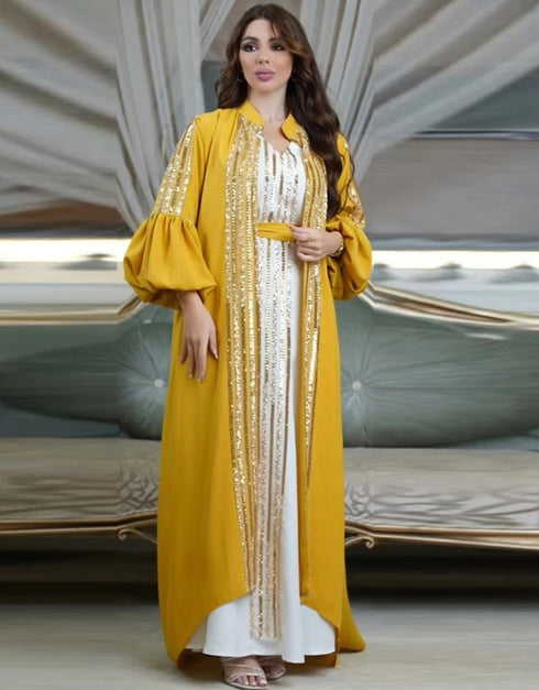 Embrace Ramadan Elegance: Flowing Kimono Abaya Sets