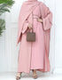 Eid Elegance: Ramadan Abaya 2-Piece Set with Hijab, Perfect Muslim Ensemble for the Joyous Occasion