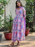 Purple Muslin Pant Suit Acy1022 Salwar Kameez