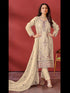 Cream Organza Pant Suit Acy1196