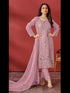 Pink Organza Pant Suit Acy1197