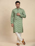 Green Kurta Viscose Rayon payjama
