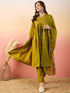 Musturd Silk Pant Suit Acy1825