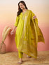 Yellow Silk Pant Suit Acy1832