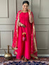 Pink Georgette Anarkali Suit Acy3046