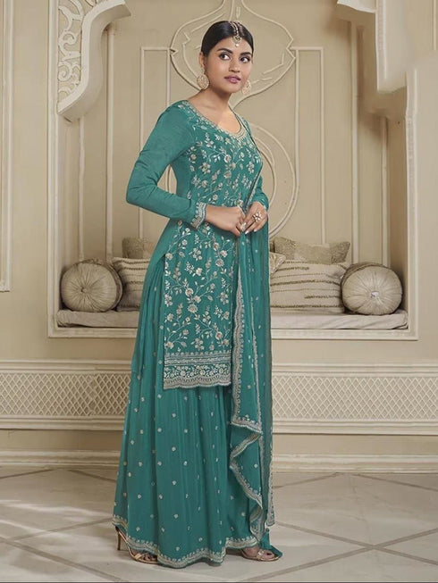 Rama Chinon Sharara Suit Acy6896