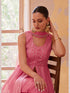 Gajri Georgette Pant Suit Acy6910 Back View