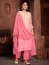 Pink Organza Pant Suit Acy6933