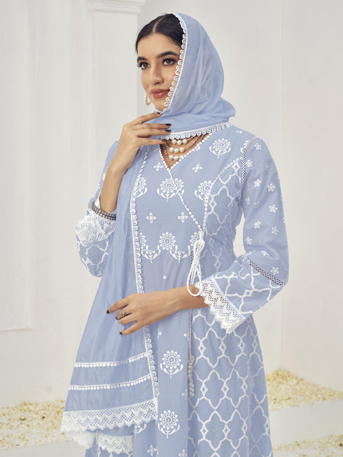 Pink Cotton Pant Suit Acy7000 Back View