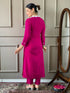Gajri Viscose Pant Suit Acy7481 Closure View
