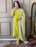 Lemon Viscose Pant Suit Acy7482 Salwar Kameez