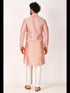 Pink Kurta Art Silk Payjama Closure View