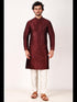 Maroon Kurta Art Silk Payjama