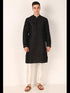 Black Kurta Khadi Silk Payjama