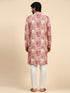 Multi Kurta Cotton Payjama Closure View