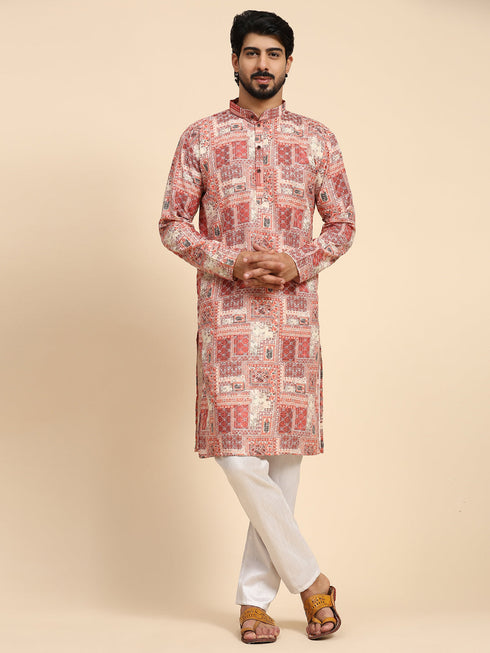 Multi Kurta Cotton Payjama