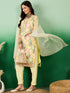 Yellow Organza Pant Suit Acy7751 Salwar Kameez