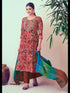 Brown Modal Chanderi Pant Suit Acy7909