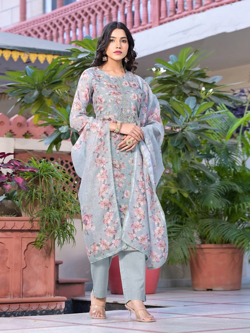 Green Linen Pant Suit Acy7932