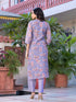 Lavender Linen Pant Suit Acy7933 Closure View