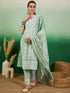 Sea Green Cotton Pant Suit Acy7970 Salwar Kameez