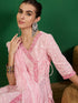 Pink Cotton Pant Suit Acy7974 Back View