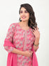 Pink Modal Cotton Pant Suit Acy8032 Back View