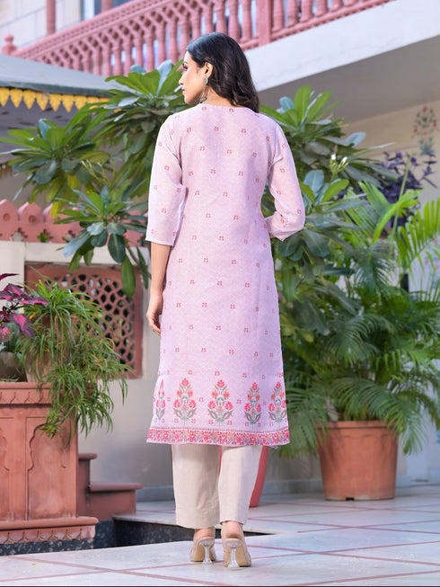 Grey Linen Pant Suit Acy8099 Closure View