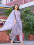 Purple Linen Pant Suit Acy8104 Salwar Kameez