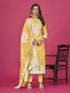 Yellow Organza Pant Suit Acy8121