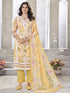 Yellow Lilan Cotton Pant Suit Acy8160