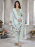 Sea Green Lilan Cotton Pant Suit Acy8162 Salwar Kameez