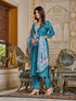 Blue Viscose Rayon Pant Suit Acy8168 Salwar Kameez