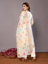 Cream Chanderi Cotton Pant Suit Acy8234 Salwar Kameez