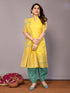 Yellow Chanderi Cotton Pant Suit Acy8240