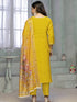 Yellow Rayon Cotton Pant Suit Acy8244 Salwar Kameez