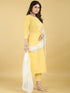 Yellow Cotton Blend Pant Suit Acy8272 Salwar Kameez