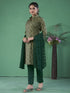 Green Art Silk Pant Suit Acy8280 Salwar Kameez