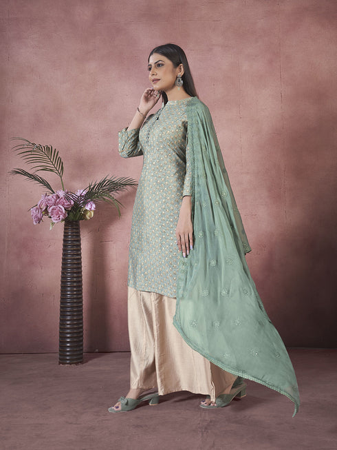 Pista Art Silk Pant Suit Acy8330 Salwar Kameez