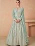 Pista Georgette Anarkali Dress Acy8419